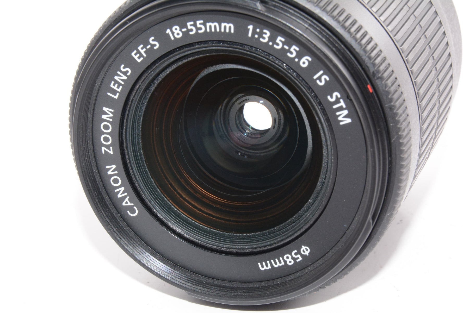 【外観並級】Canon 標準ズームレンズ EF-S18-55mm F3.5-5.6 IS STM