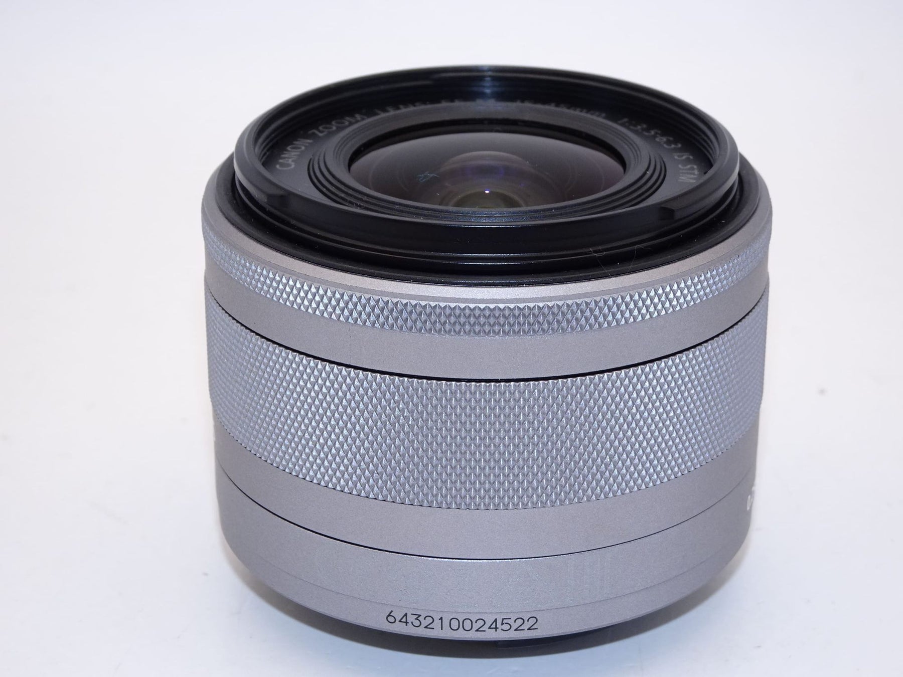 【外観並級】Canon 標準ズームレンズ EF-M15-45mm F3.5-6.3IS STM(シルバー) ミラーレス一眼対応 EF-M15-45ISSTMSL