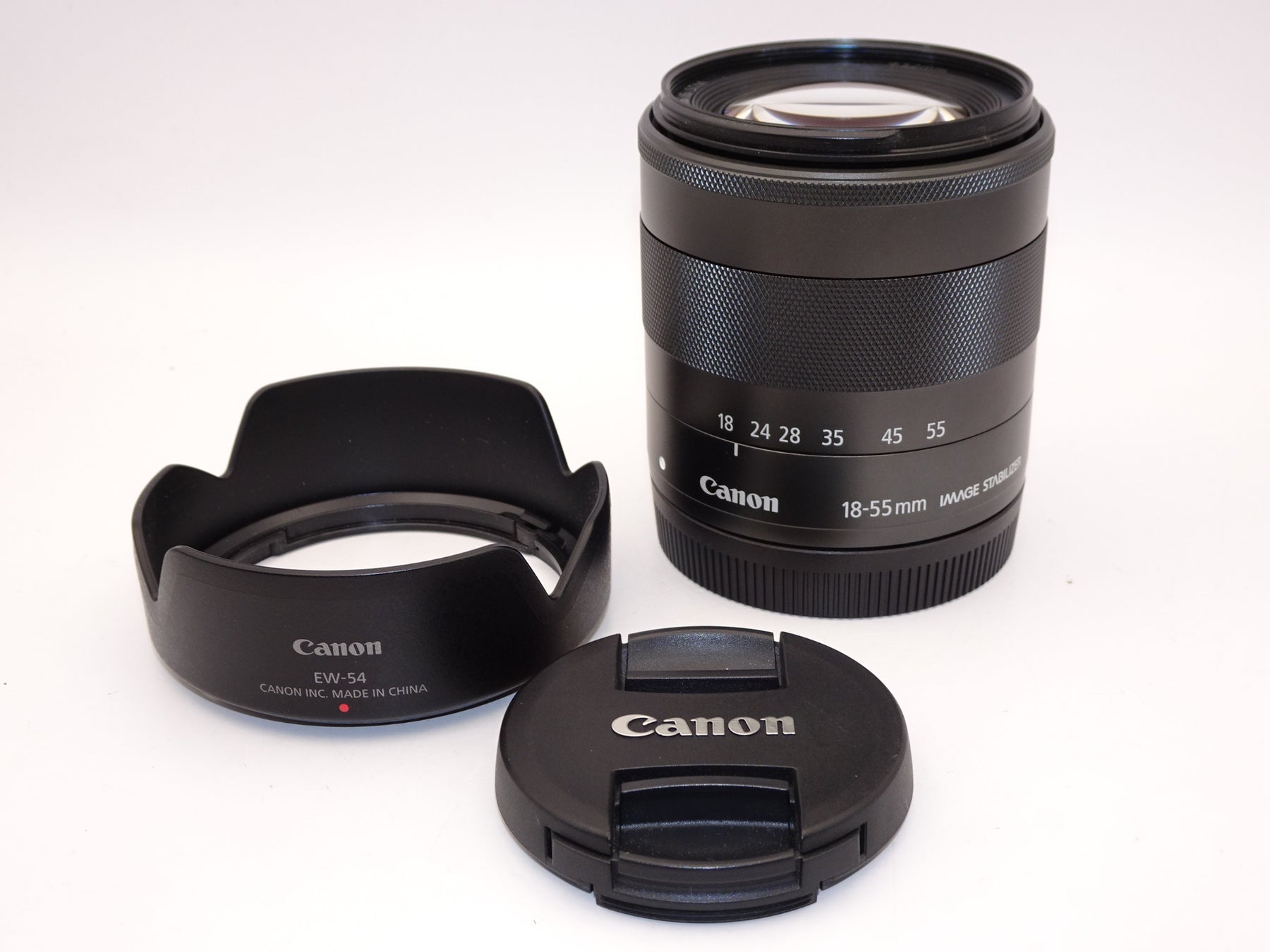 【外観特上級】Canon 標準ズームレンズ EF-M18-55mm F3.5-5.6IS STM