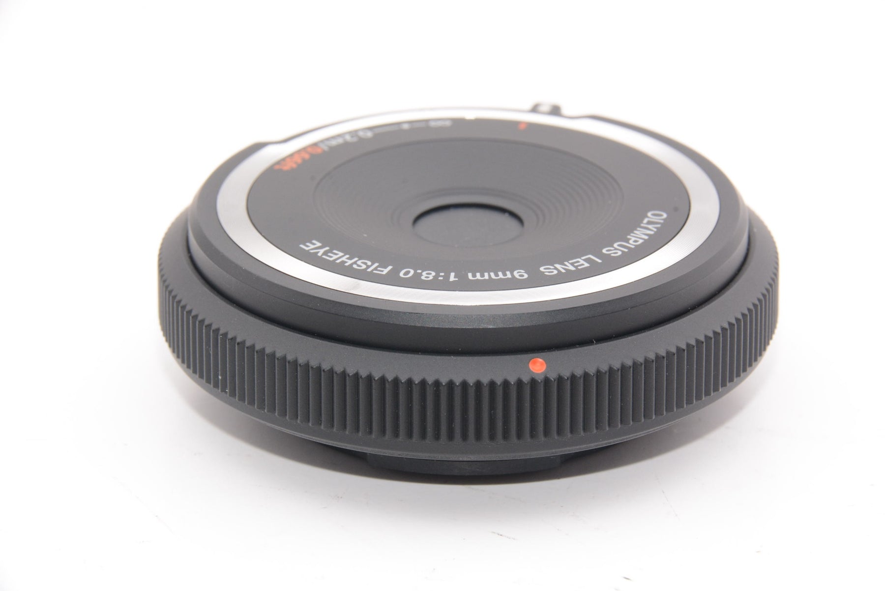 【外観特上級】OLYMPUS ミラーレス一眼 9mm f8 フィッシュアイ ボディキャップレンズ