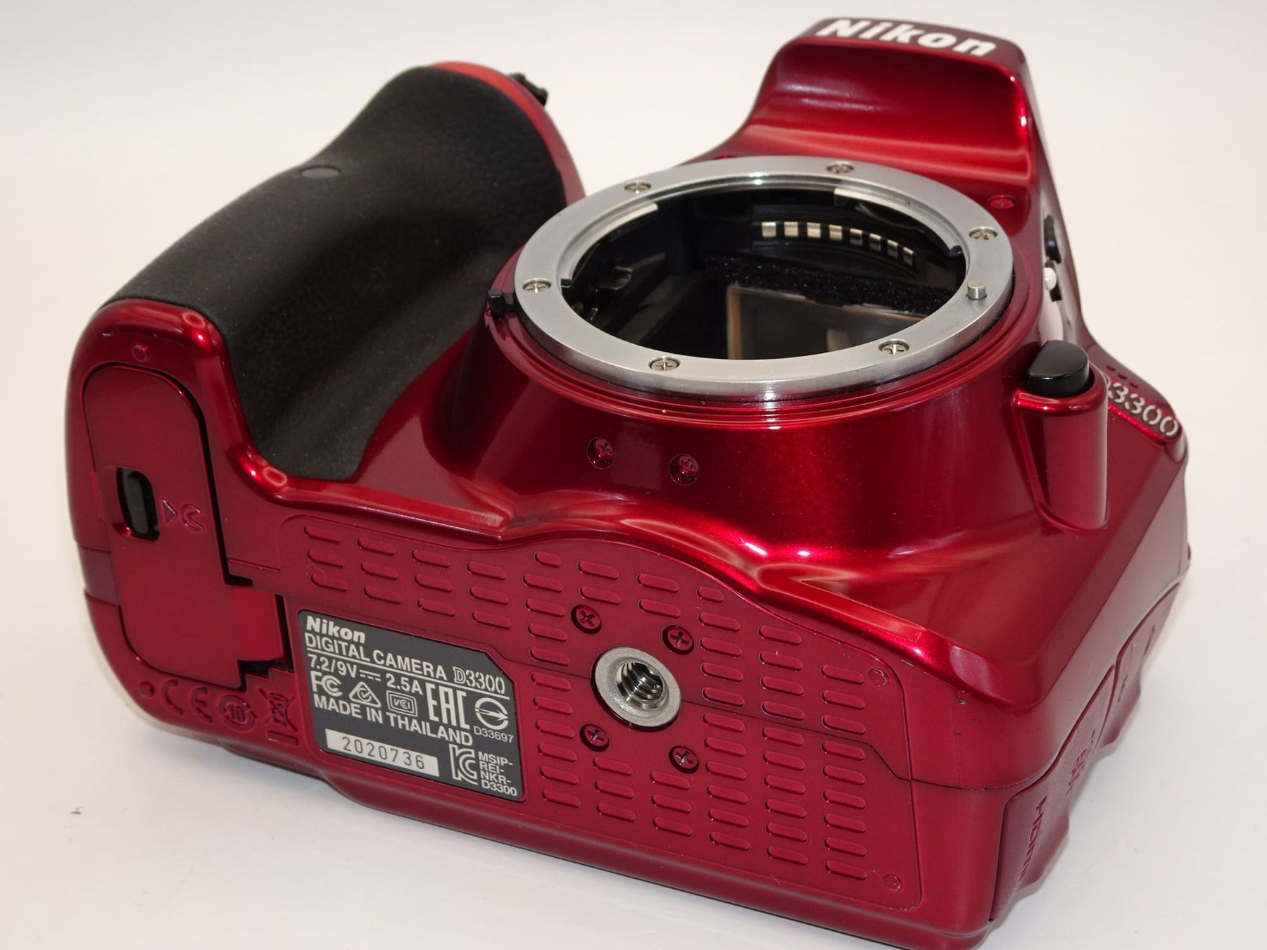 【外観特上級】Nikon D3300 18-55 VR IIレンズキット レッド