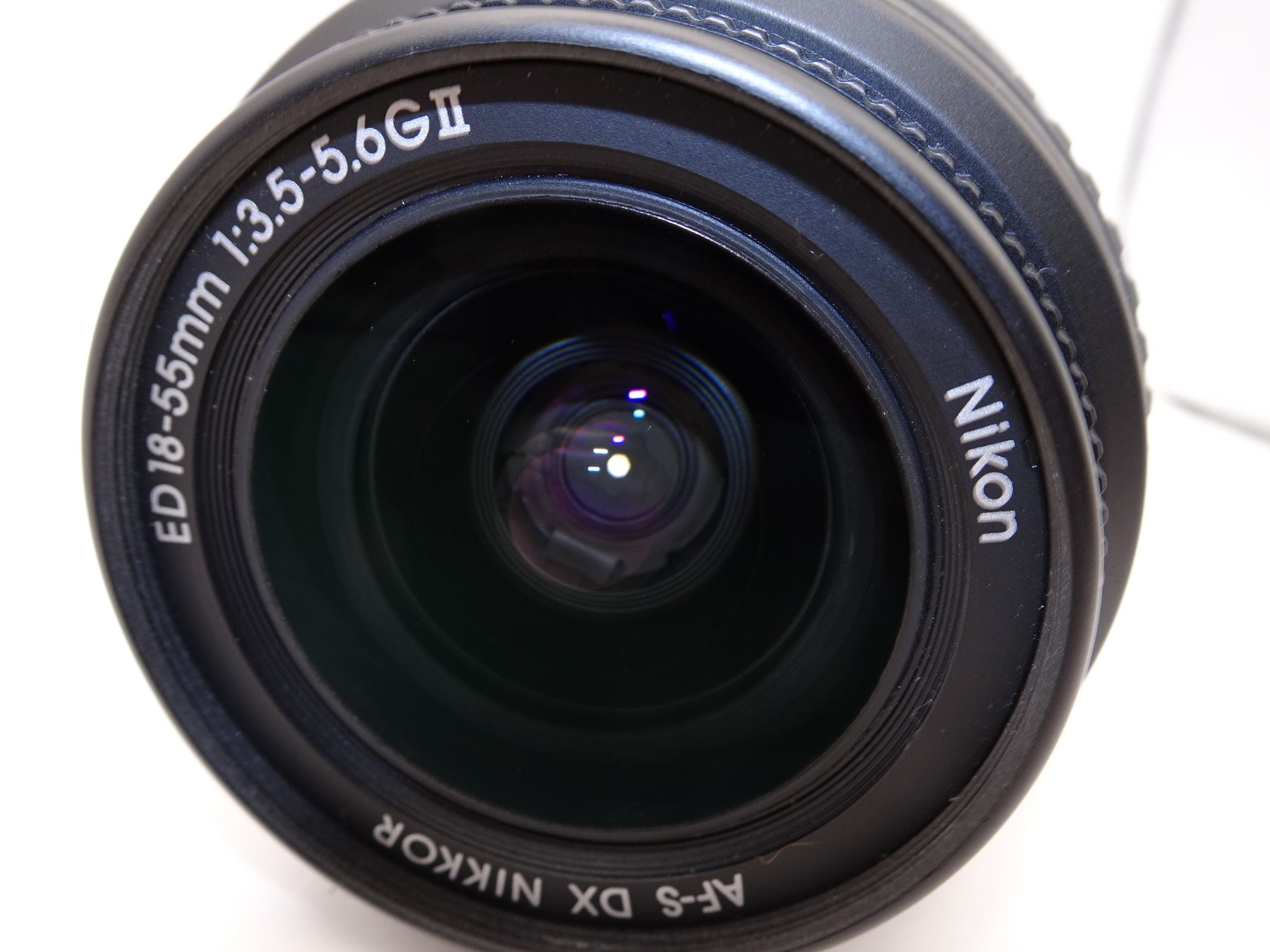 【外観特上級】Nikon 標準ズームレンズ AF-S DX Zoom Nikkor ED 18-55mm f/3.5-5.6 G II ブラック