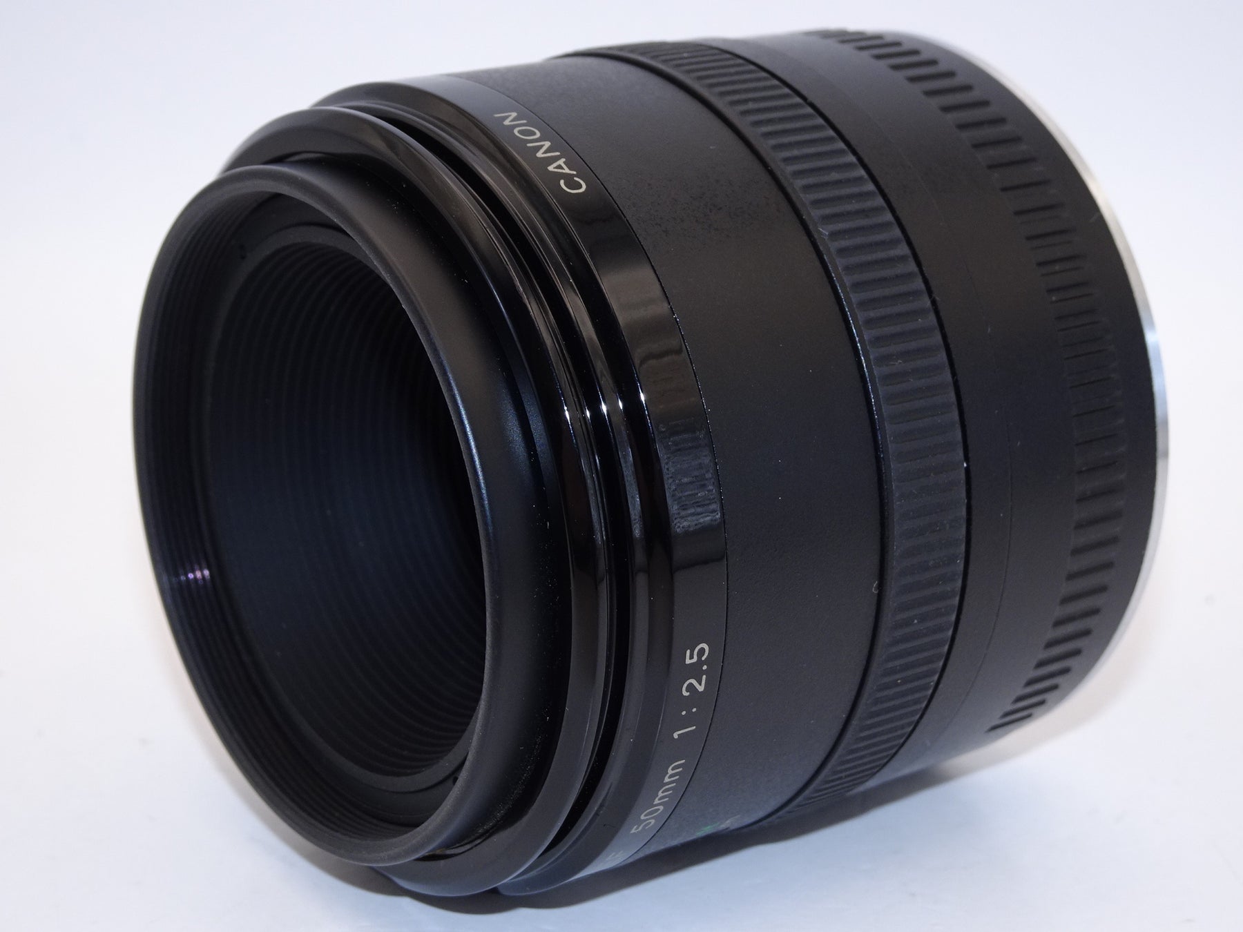 【外観並級】Canon 単焦点マクロレンズ EF50mm F2.5 コンパクトマクロ フルサイズ対応