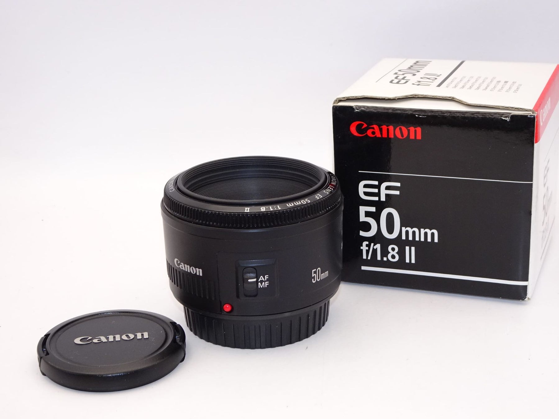 【外観特上級】Canon 単焦点レンズ EF50mm F1.8 II フルサイズ対応
