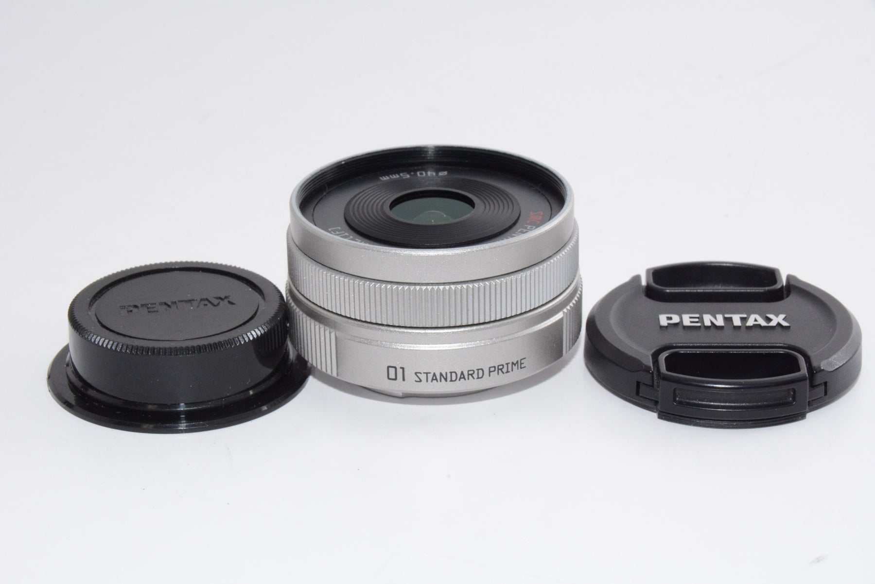 【外観特上級】PENTAX 単焦点レンズ 01 STANDARD PRIME Qマウント 22067 シルバー