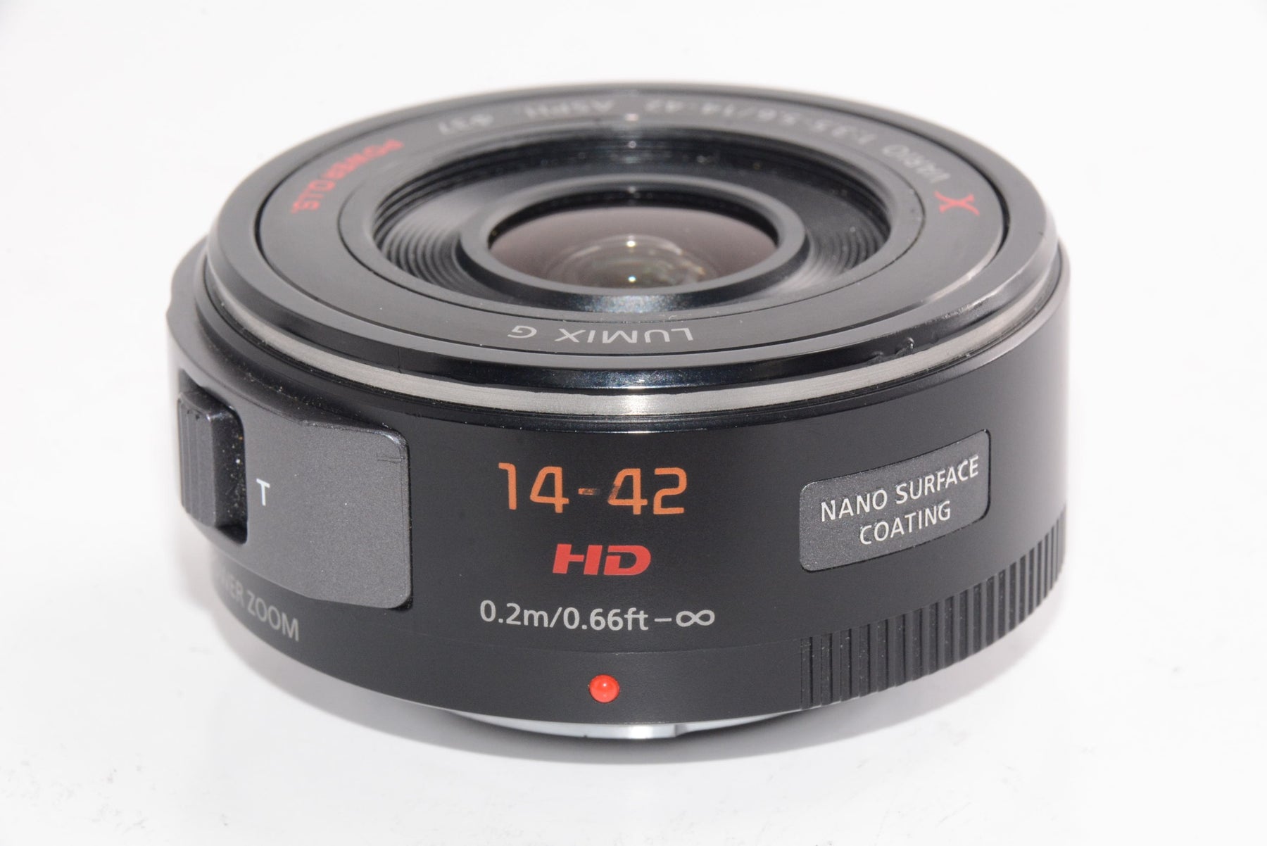 【外観並級】パナソニック ルミックス G X VARIO PZ 14-42mm/F3.5-5.6 ASPH./POWER ブラック H-PS14042-K