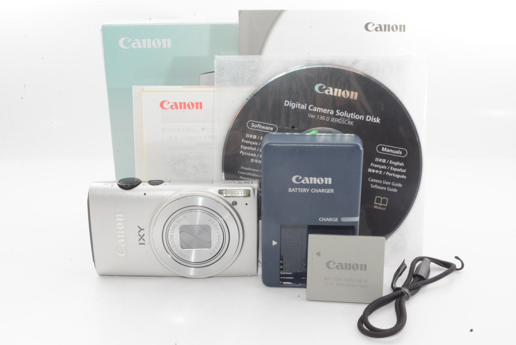 【外観並級】Canon デジタルカメラ IXY 610F 約1210万画素 光学10倍ズーム シルバー IXY610F(SL)