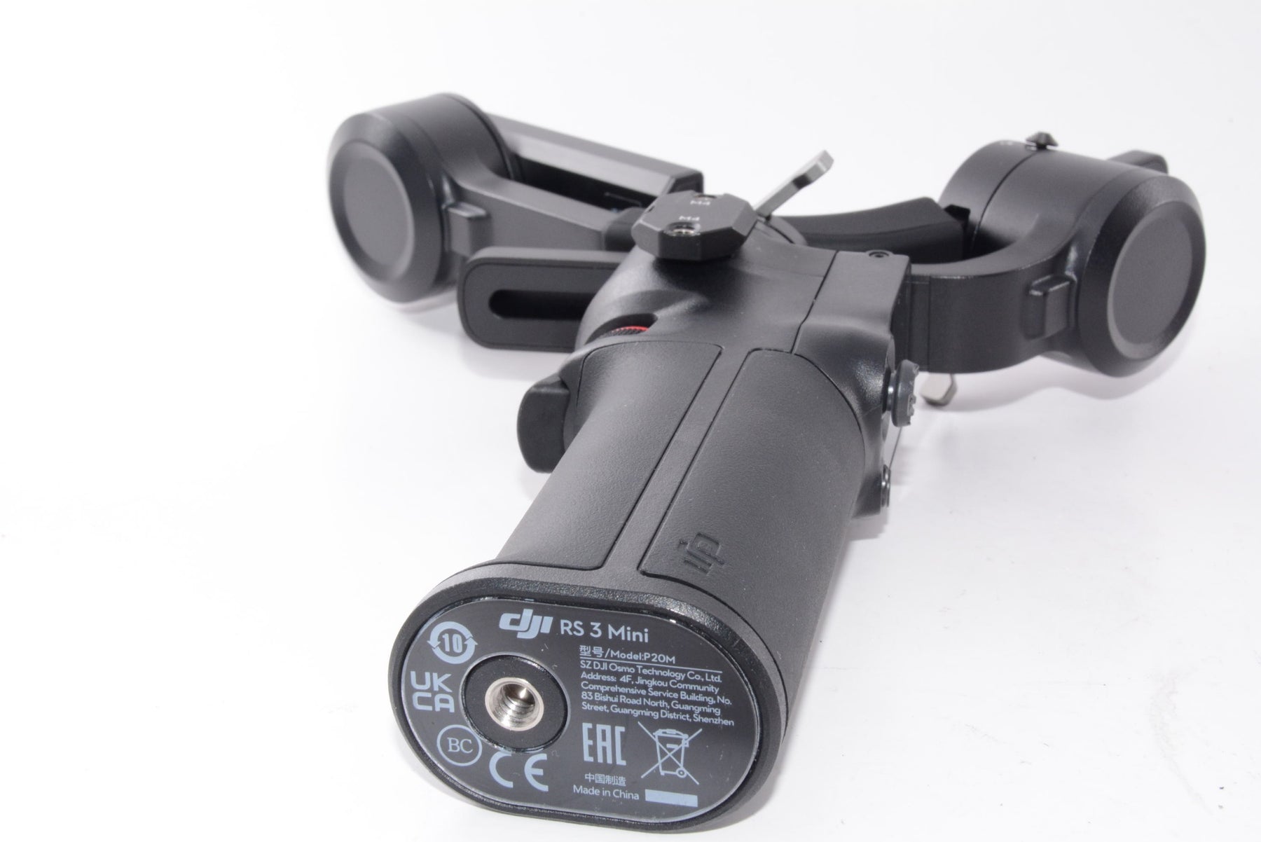 【外観特上級】DJI RS 3 Mini、3軸ジンバル軽量スタビライザー(Canon/Sony/Panasonic/Nikon/Fujifilm向け)、ジンバルカメラ、積載量(試験値)2 kg、Bluetoothシャッター制御、縦向き撮影ネイティブ対応