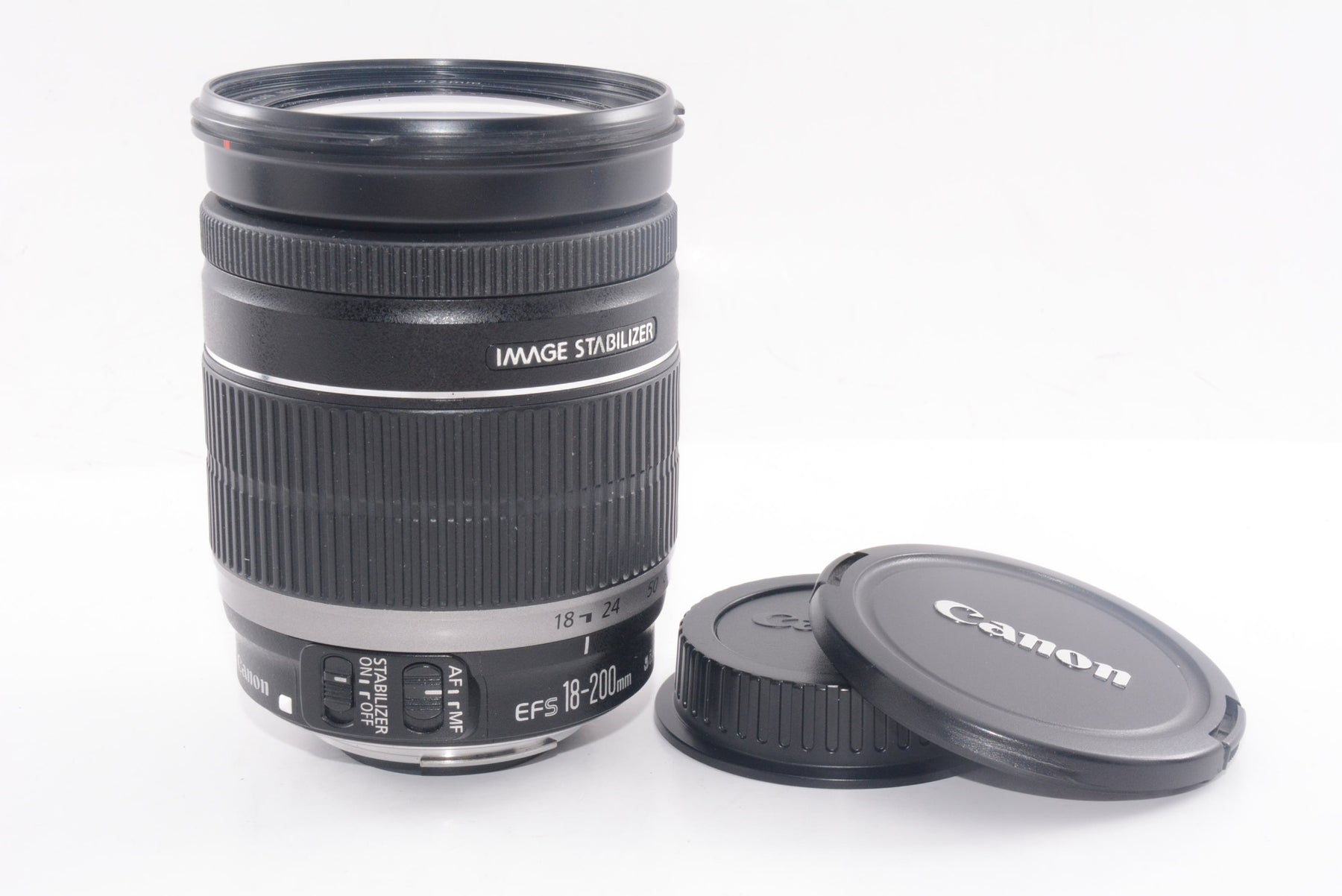 【外観並級】Canon 望遠ズームレンズ EF-S18-200mm F3.5-5.6 IS APS-C対応