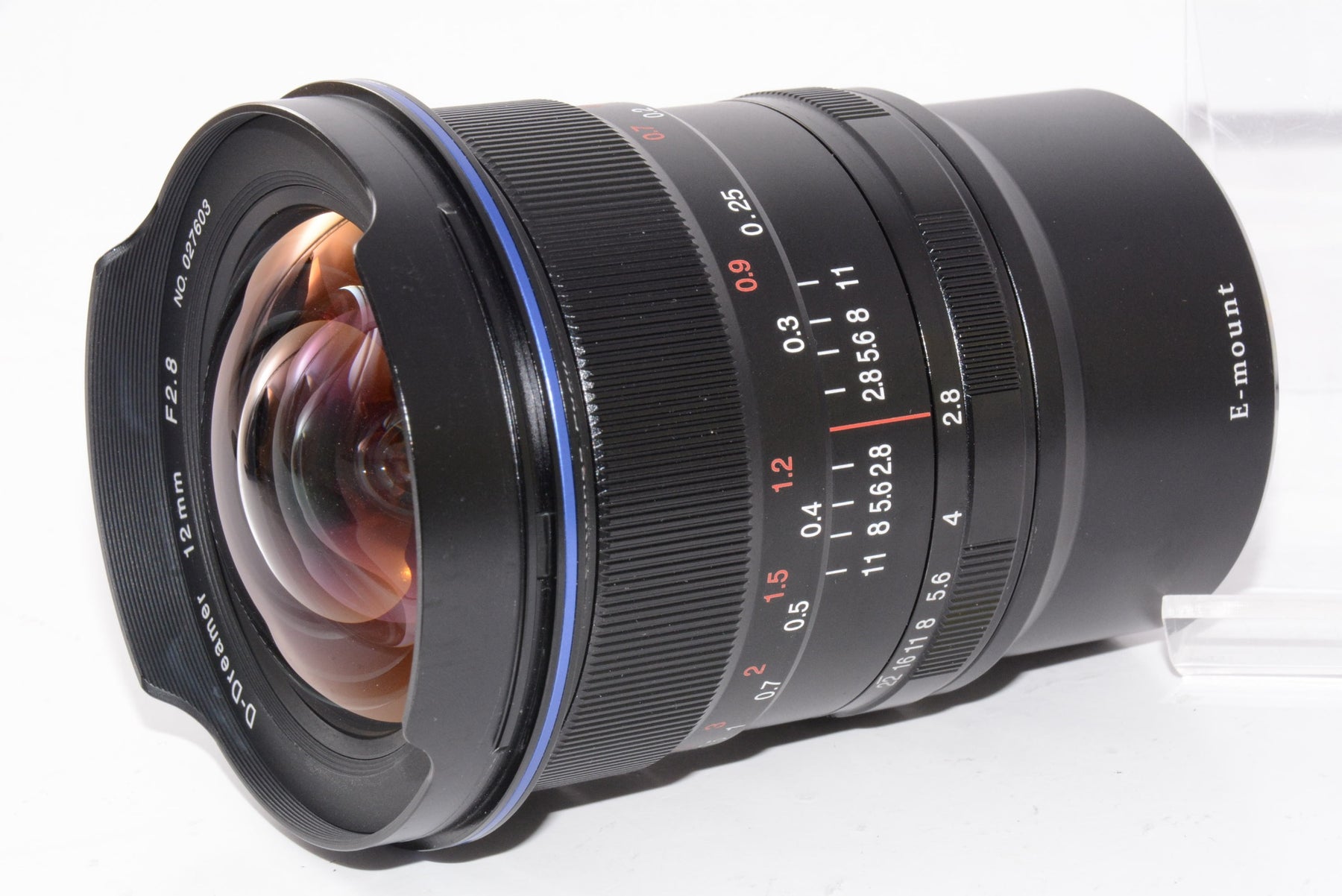 【外観特上級】LAOWA 交換レンズ 12mm f/2.8 ZERO-D ソニーEマウント用