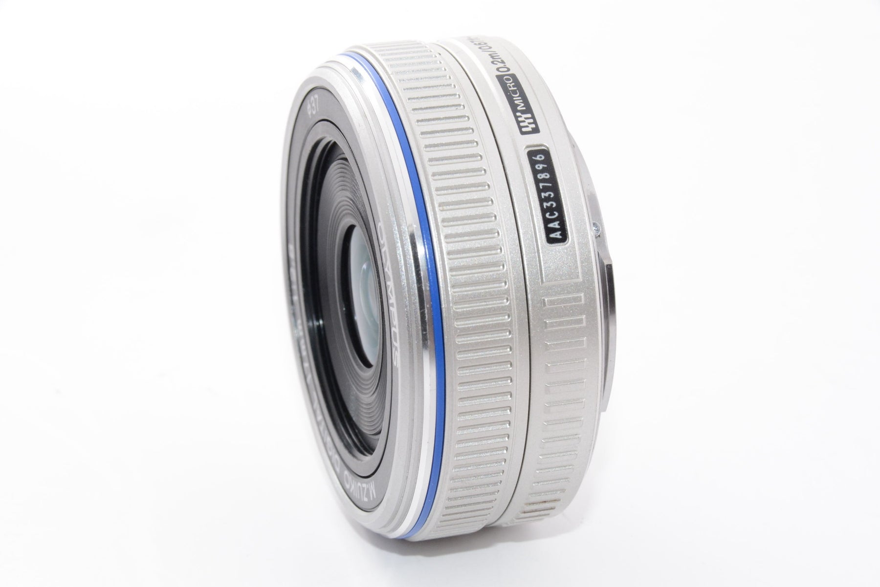 【外観特上級】OLYMPUS パンケーキレンズ M.ZUIKO DIGITAL 17mm F2.8 シルバー