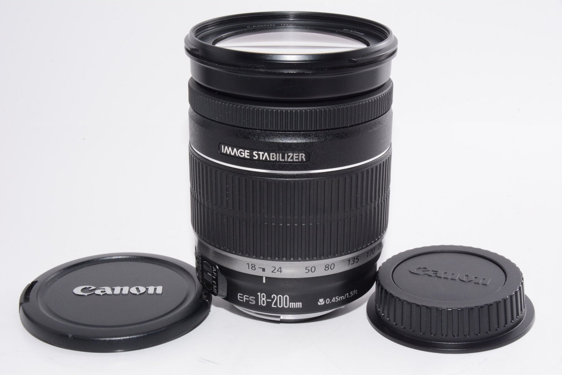 【外観並級】Canon 望遠ズームレンズ EF-S18-200mm F3.5-5.6 IS APS-C対応