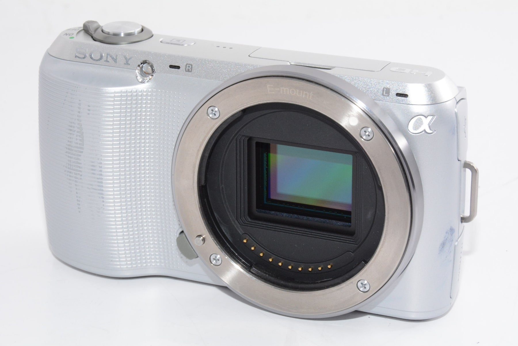【外観並級】ソニー SONY ミラーレス一眼レフα NEX-C3 ズームレンズキット シルバー NEX-C3K/S