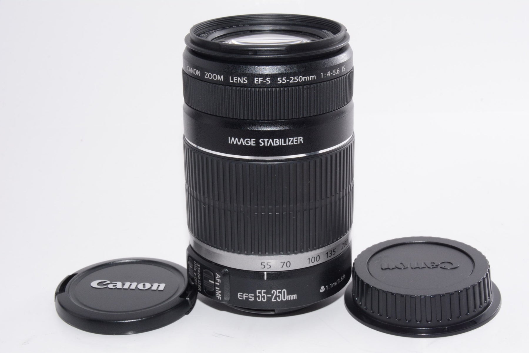 【外観特上級】Canon 望遠レンズ EF-S55-250mm F4-5.6 IS
