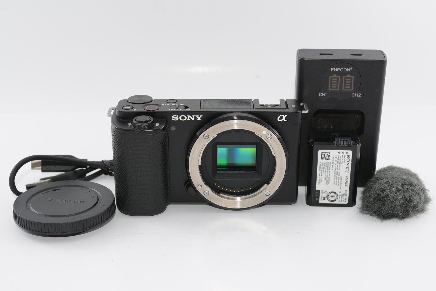 【外観並級】ソニー VLOGCAM ZV-E10 B ボディ ブラック