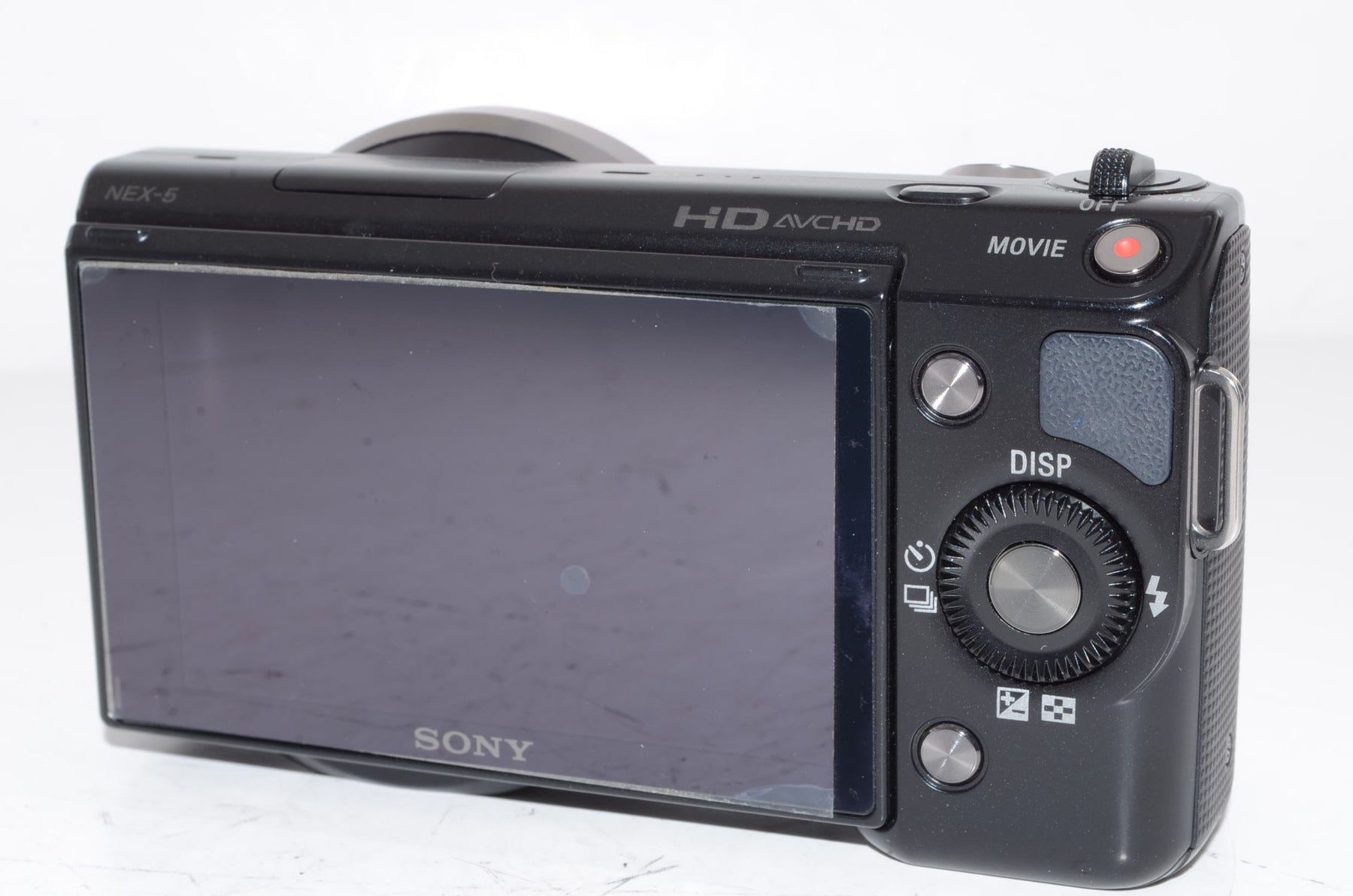 【外観並級】ソニー SONY ミラーレス一眼 α NEX-5 ダブルズームレンズキットE16mm F2.8+E18-55mm F3.5-5.6 OSS付属 ブラック NEX-5D/B