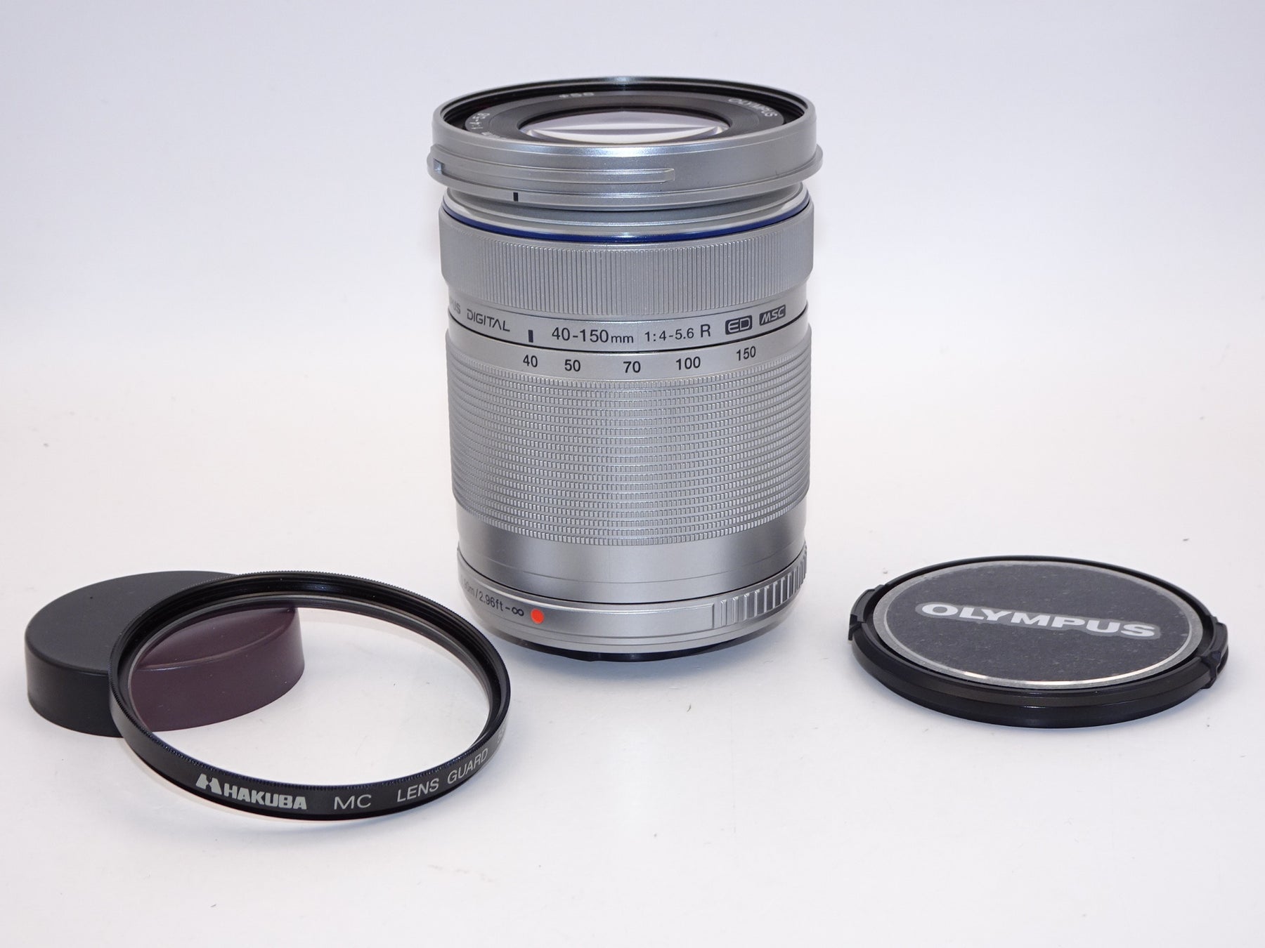 【外観特上級】OLYMPUS M.ZUIKO DIGITAL ED 40-150mm F4.0-5.6 R シルバー