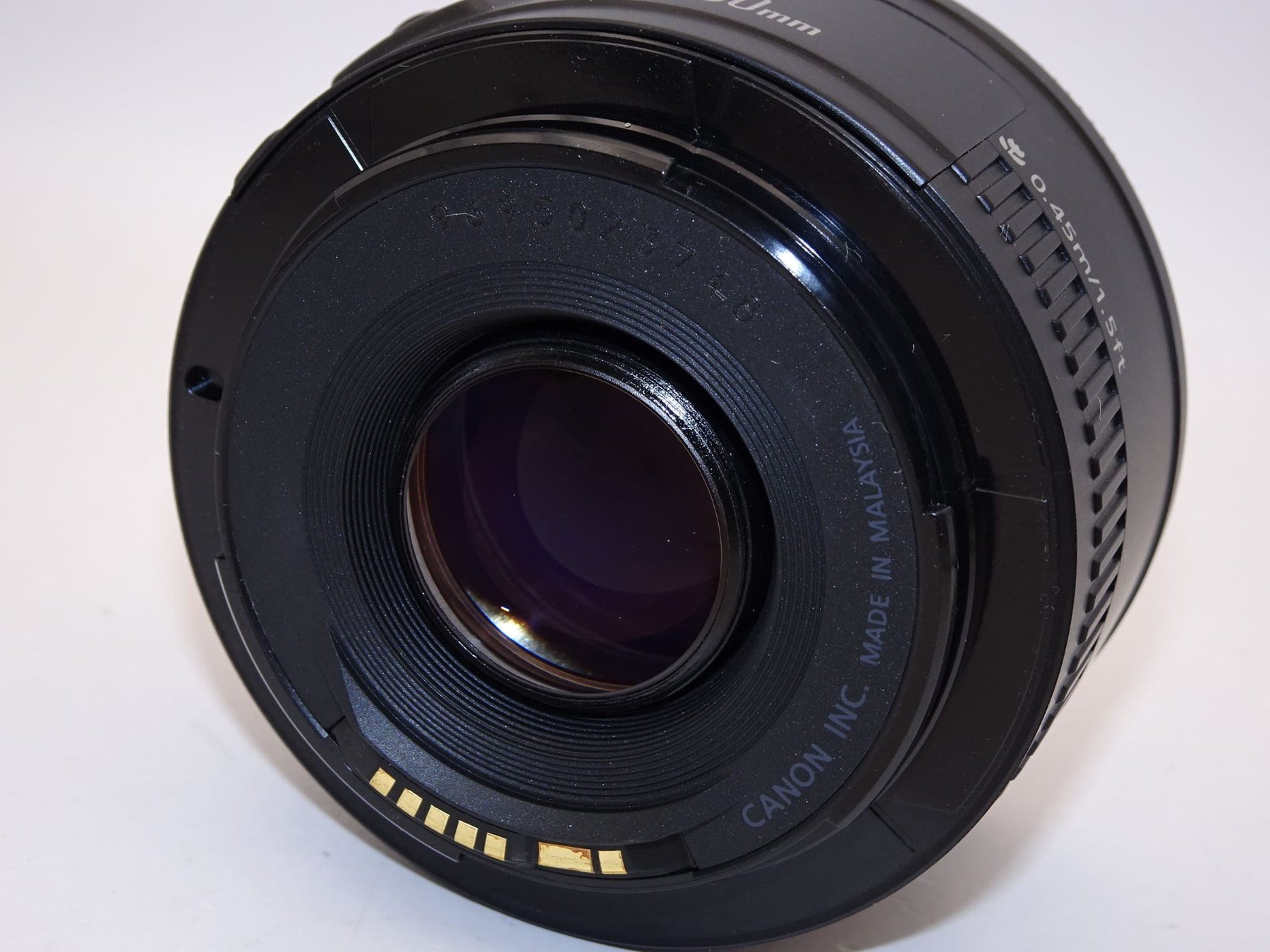 【外観特上級】Canon 単焦点レンズ EF50mm F1.8 II フルサイズ対応