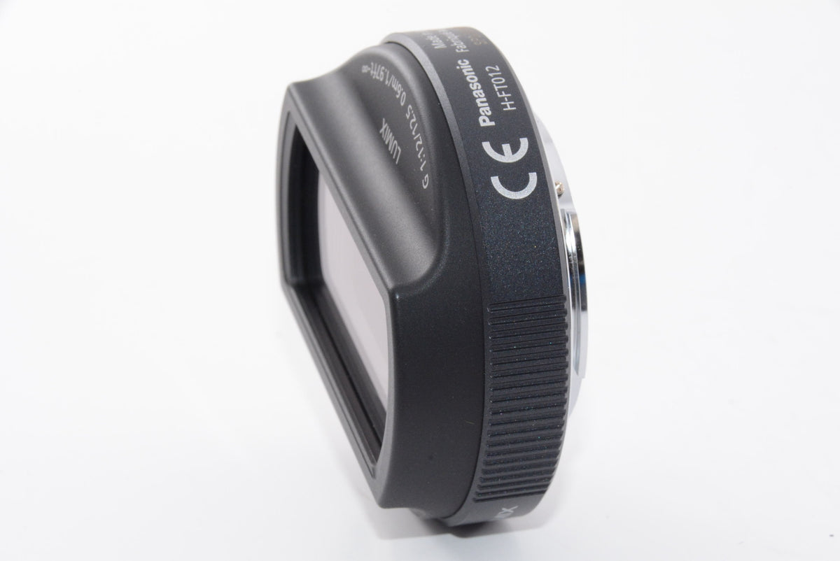 【外観特上級】パナソニック 単焦点 3Dレンズ マイクロフォーサーズ用 ルミックス G 12.5mm/F12 H-FT012