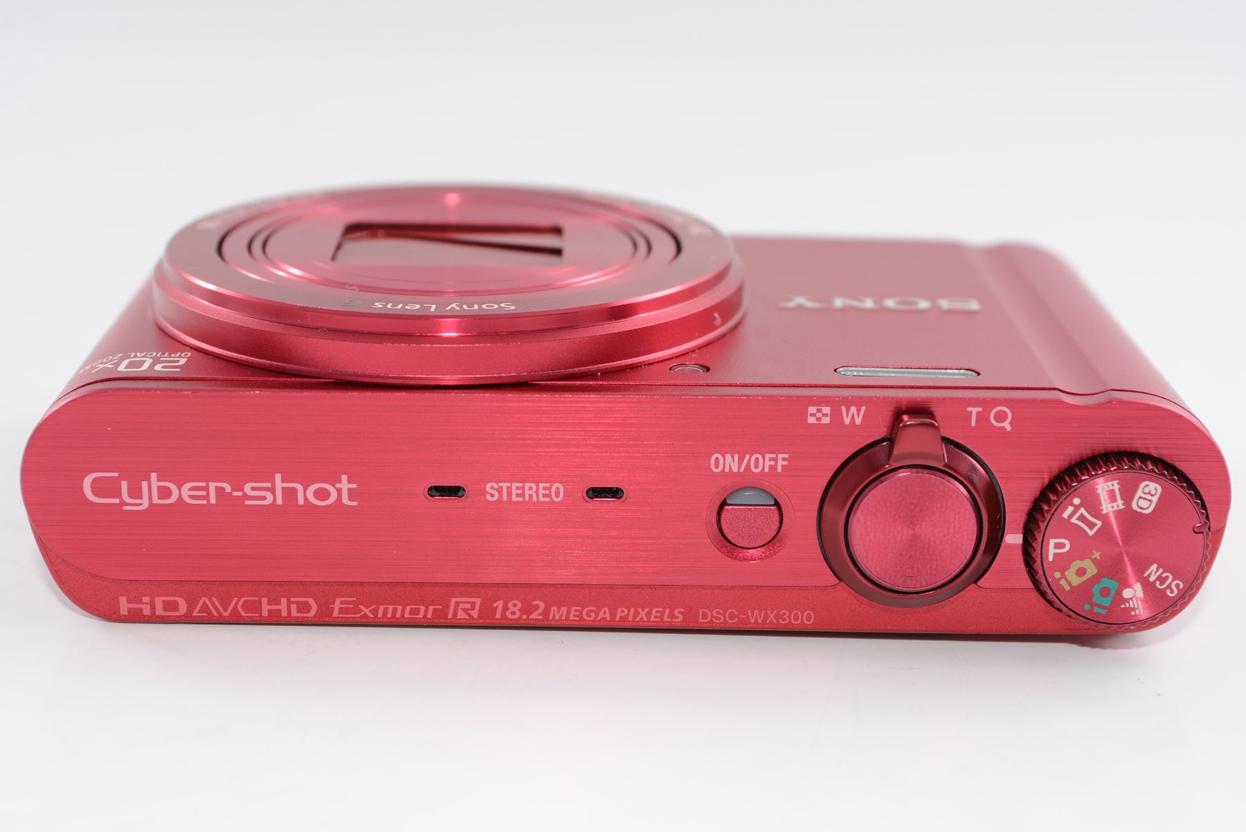 【外観並級】ソニー SONY Cyber-shot WX300 レッド DSC-WX300/R