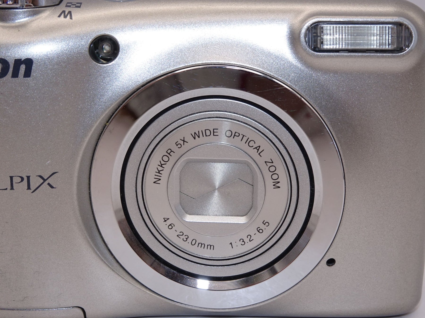 【外観並級】Nikon デジタルカメラ COOLPIX A10 シルバー A10SL