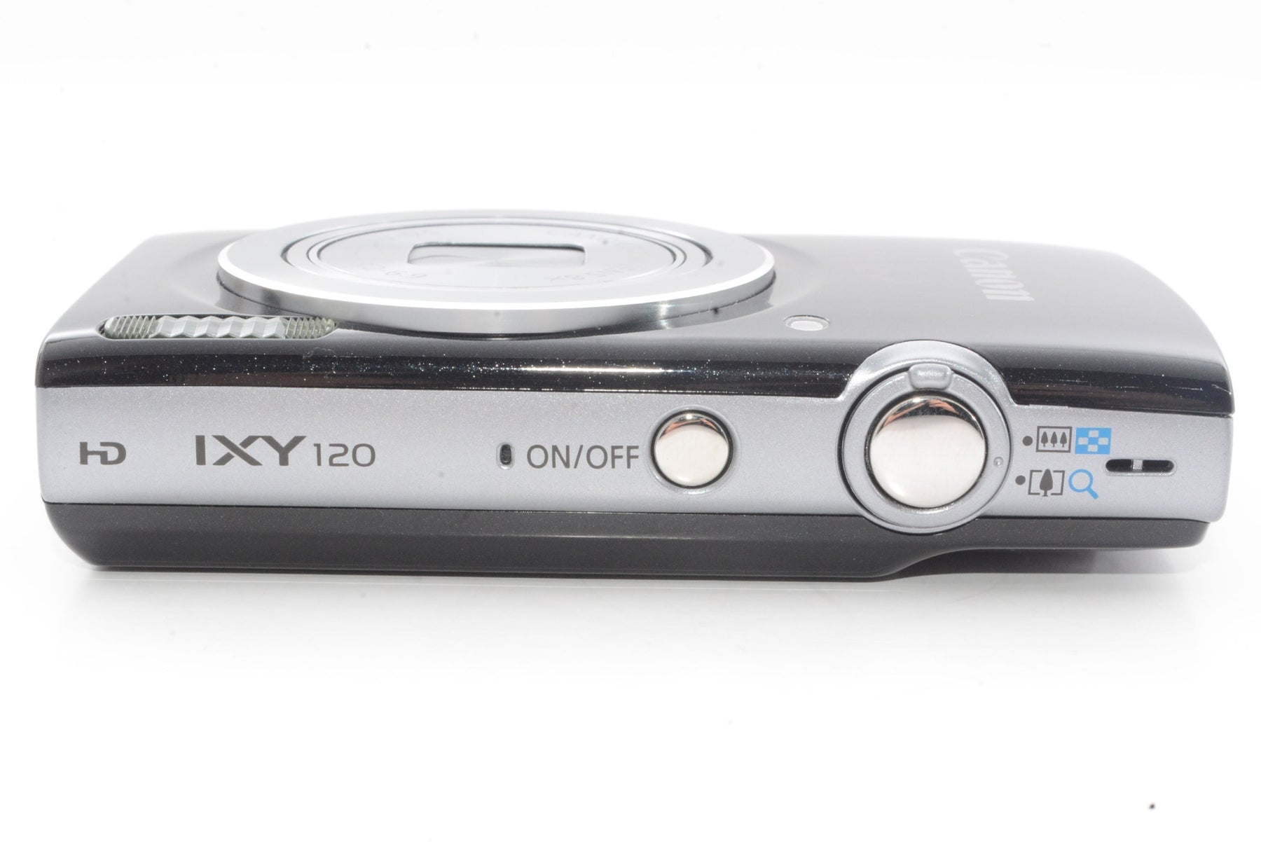 【外観特上級】Canon デジタルカメラ IXY 120 光学8倍ズーム ブラック IXY120(BK)