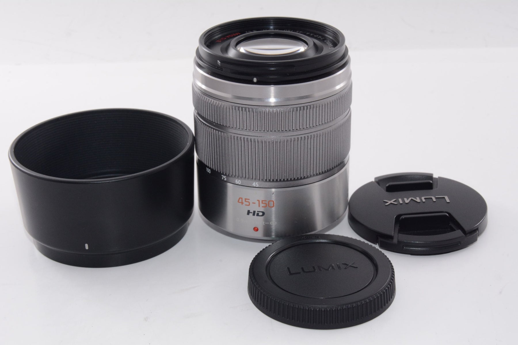 【外観特上級】パナソニック ルミックス G VARIO 45-150mmF4.0-5.6 シルバー H-FS45150-S