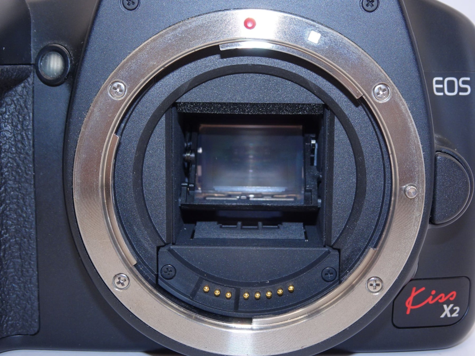 【外観特上級】Canon デジタル一眼レフカメラ EOS Kiss X2 ボディ