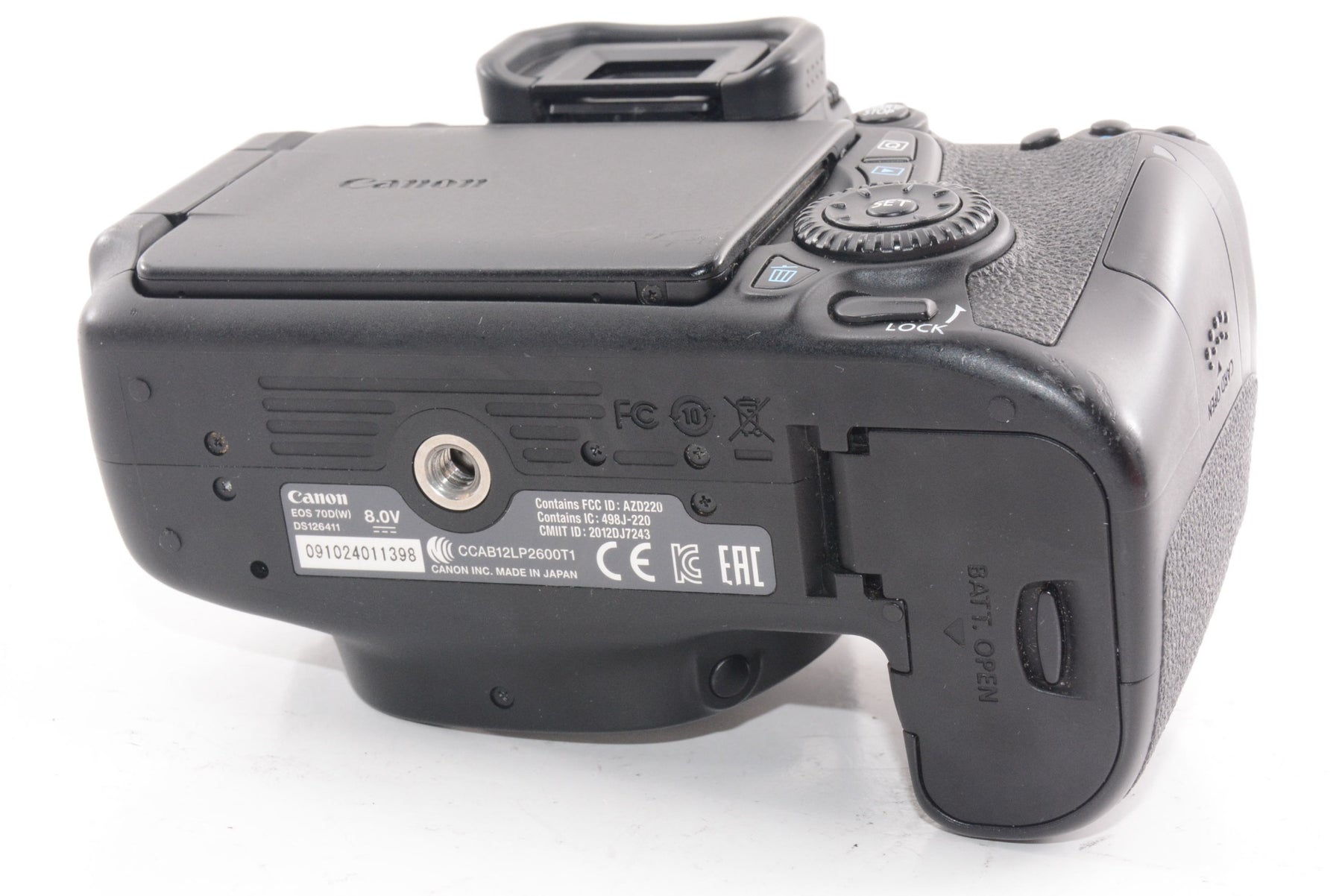 【外観並級】Canon デジタル一眼レフカメラ EOS70D ボディ EOS70D