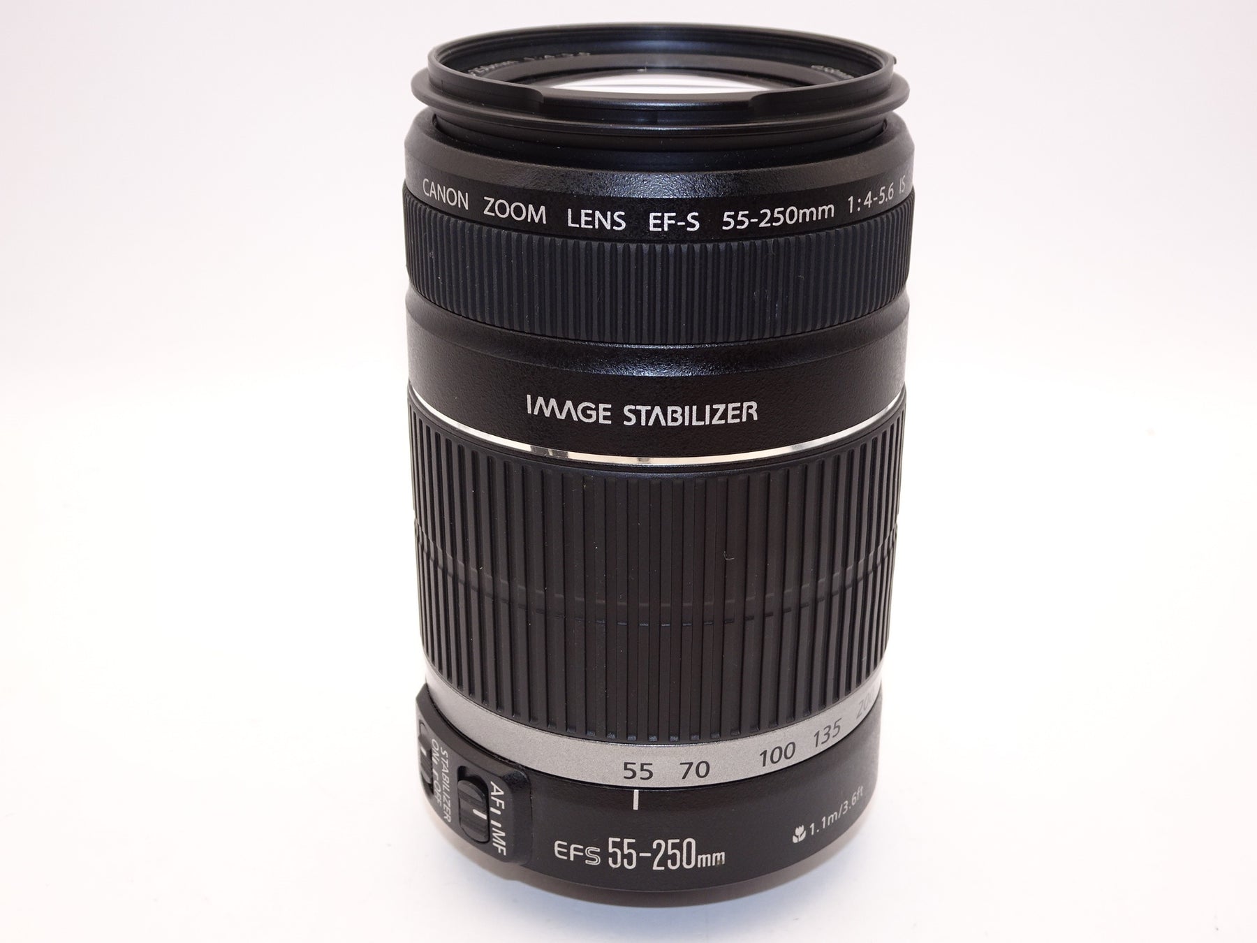 【外観特上級】Canon 望遠レンズ EF-S55-250mm F4-5.6 IS