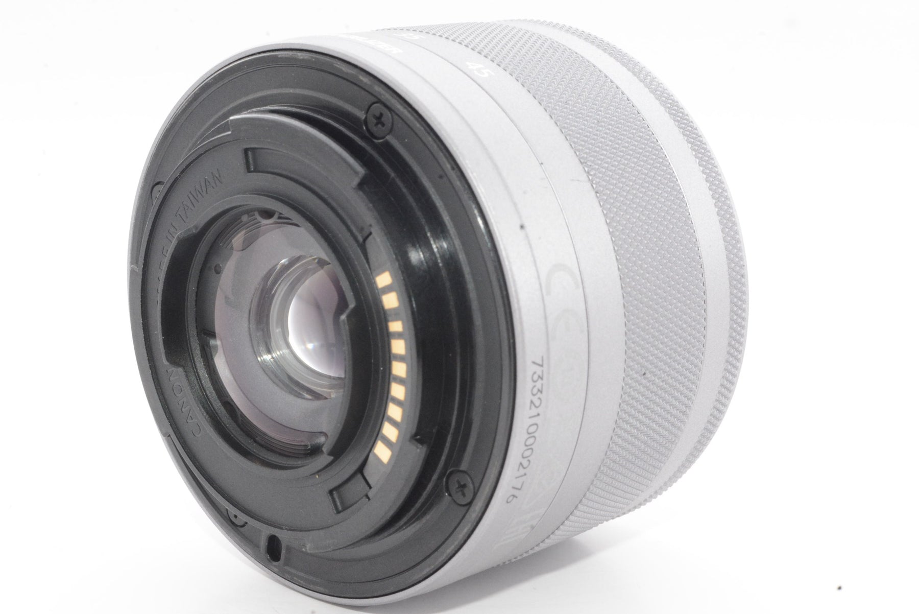 【外観特上級】Canon 標準ズームレンズ EF-M15-45mm F3.5-6.3IS STM(シルバー) ミラーレス一眼対応 EF-M15-45ISSTMSL