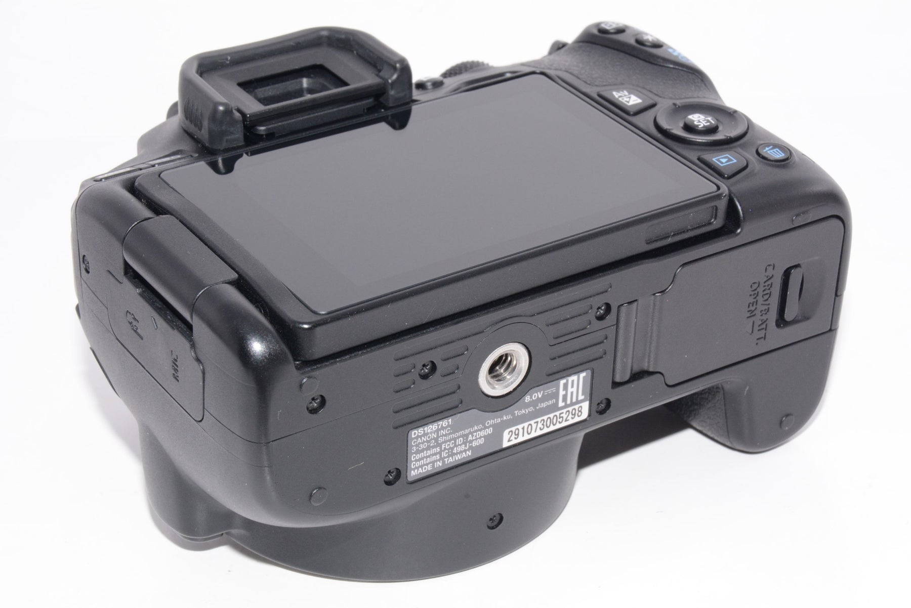 【外観特上級】Canon デジタル一眼レフカメラ EOS Kiss X10 標準ズームキット ブラック