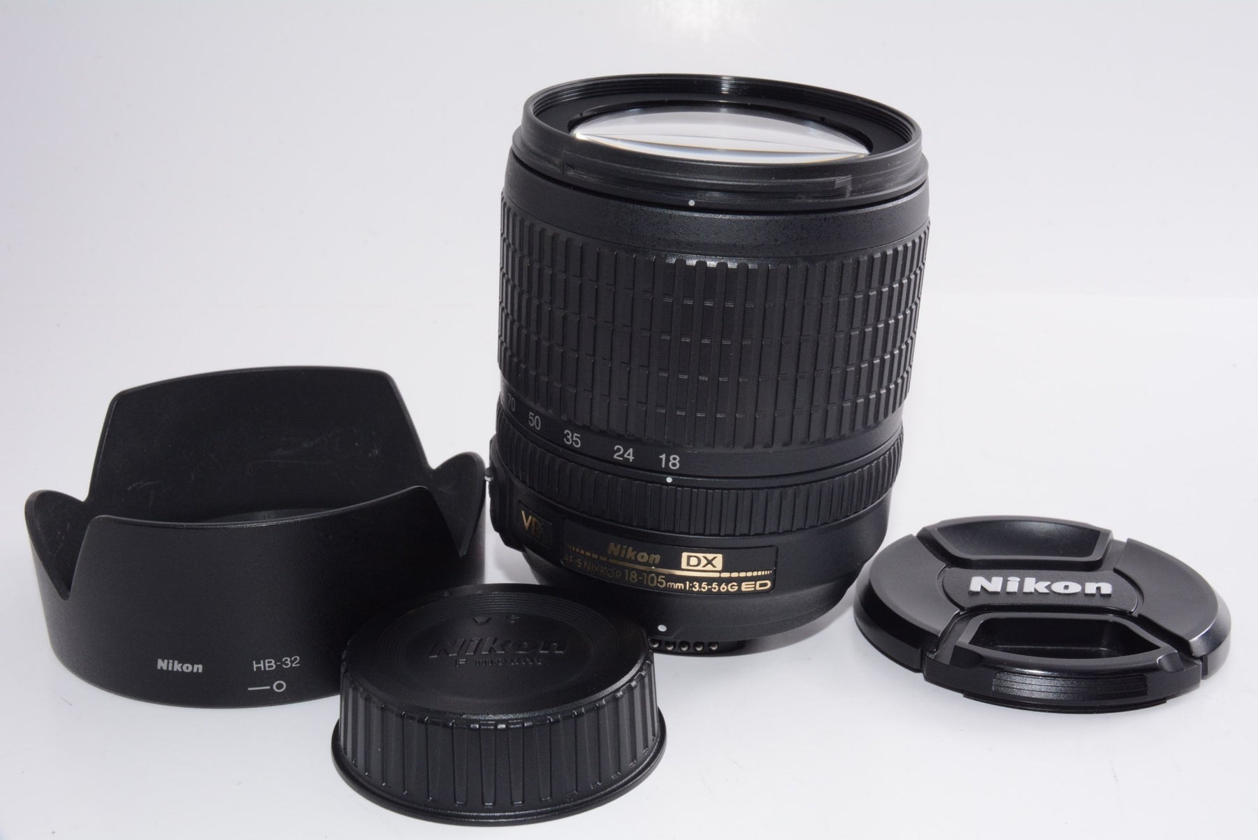 【外観特上級】Nikon 標準ズームレンズ AF-S DX NIKKOR 18-105mm f/3.5-5.6G ED VR ニコンDXフォーマット専用