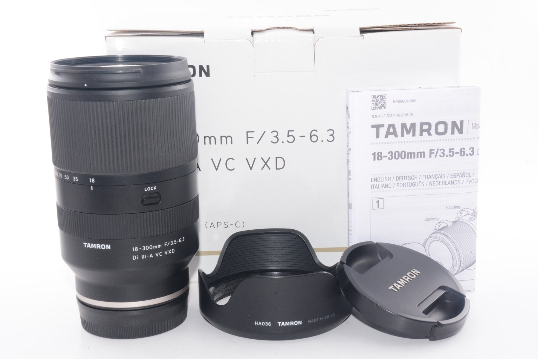 【外観並級】タムロン TAMRON 18-300mmF3.5-6.3DiⅢ-A VC VXD ソニーEマウント用【B061S】
