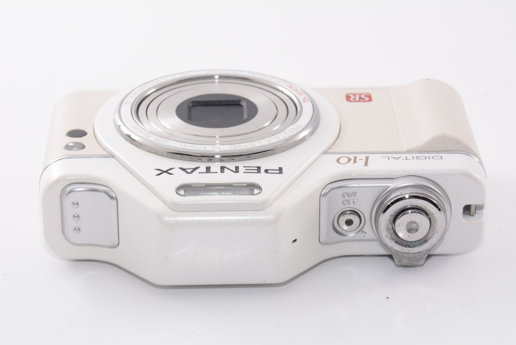 【外観並級】PENTAX デジタルカメラ Optio I-10 パールホワイト OPTIOI-10PH