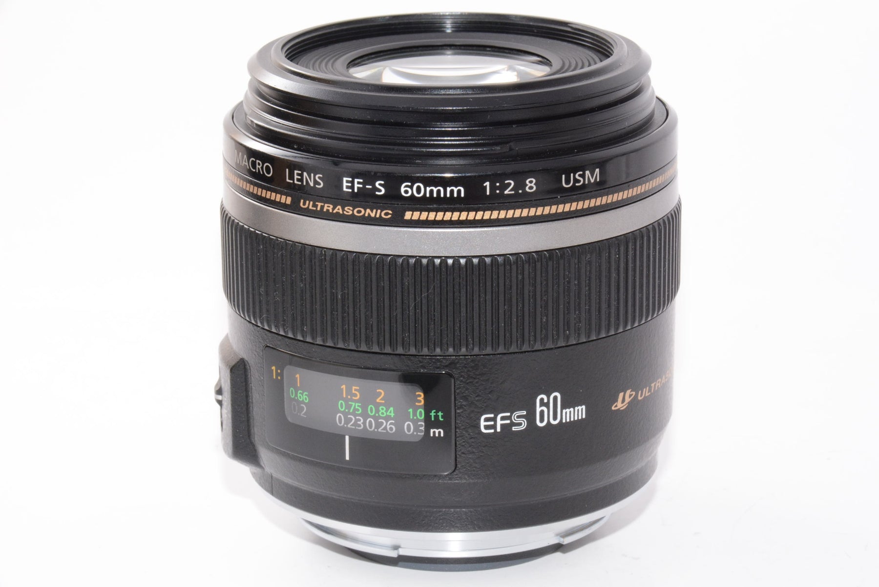 【外観並級】Canon 単焦点マクロレンズ EF-S60mm F2.8マクロ USM APS-C対応