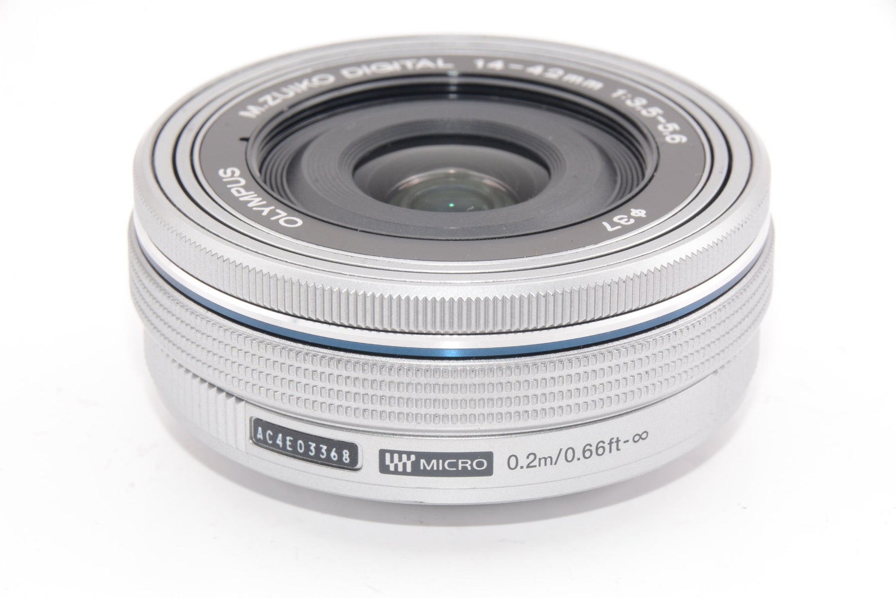 【外観特上級】OLYMPUS M.ZUIKO DIGITAL ED 14-42mm F3.5-5.6 EZ SLV