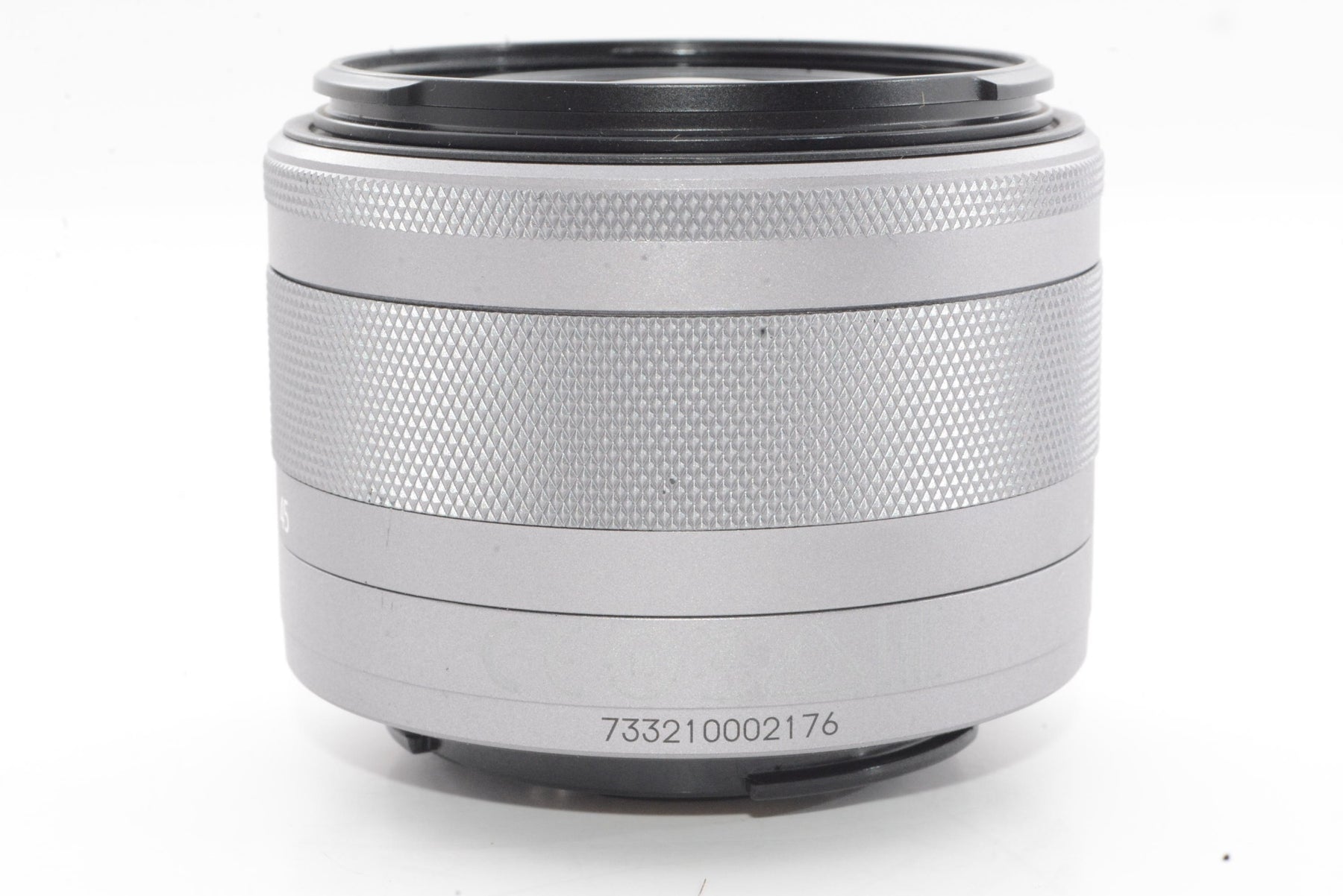 【外観特上級】Canon 標準ズームレンズ EF-M15-45mm F3.5-6.3IS STM(シルバー) ミラーレス一眼対応 EF-M15-45ISSTMSL
