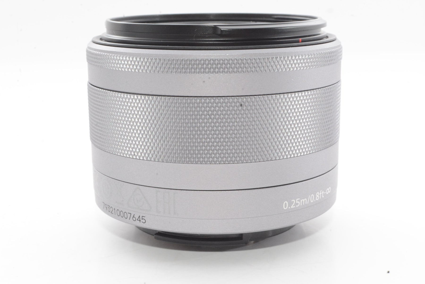 【外観特上級】Canon 標準ズームレンズ EF-M15-45mm F3.5-6.3IS STM(シルバー) ミラーレス一眼対応 EF-M15-45ISSTMSL