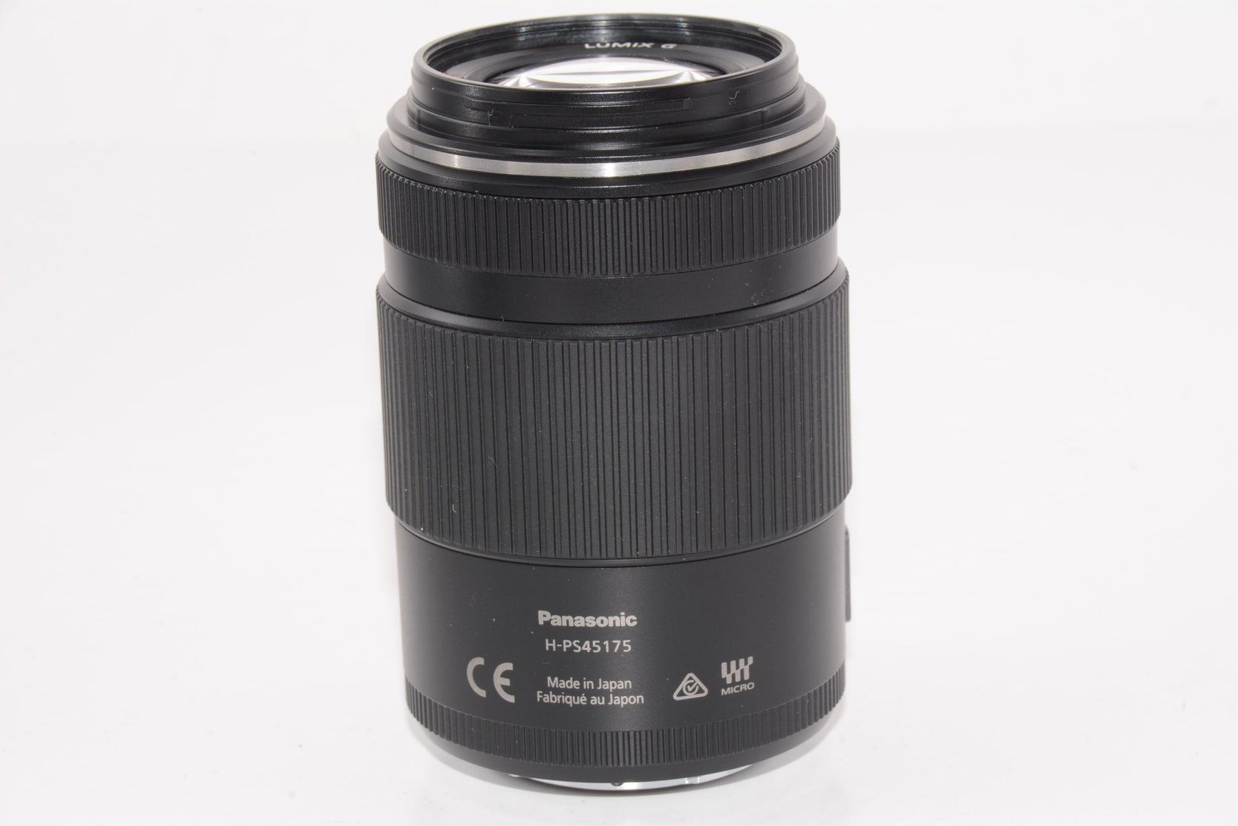 【外観特上級】パナソニック 望遠ズームレンズ マイクロフォーサーズ用 ルミックス G X VARIO PZ 45-175mm/F4.0-5.6 ASPH./POWER O.I.S. ブラック H-PS45175-K
