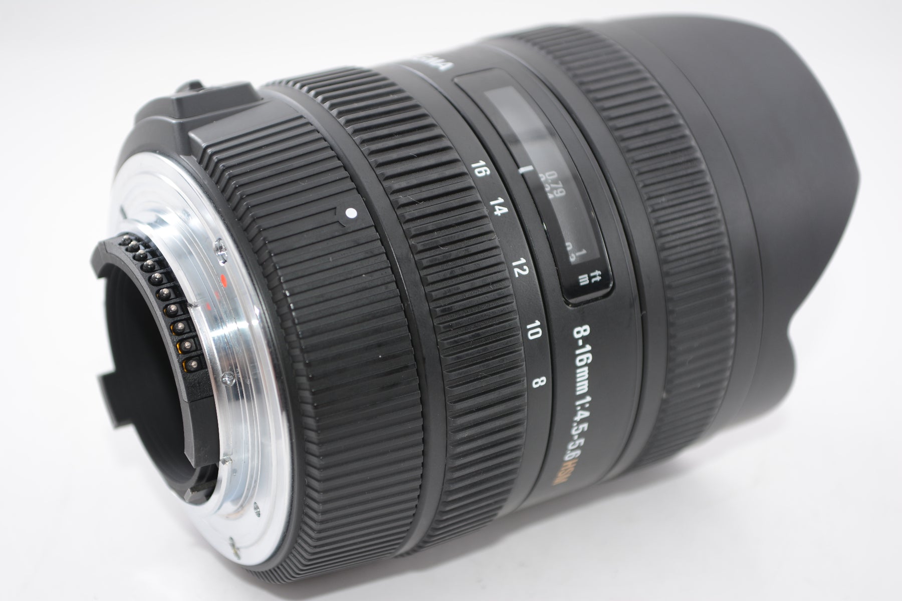 【外観並級】SIGMA 超広角ズームレンズ 8-16mm F4.5-5.6 DC HSM ニコン用 APS-C専用 203559