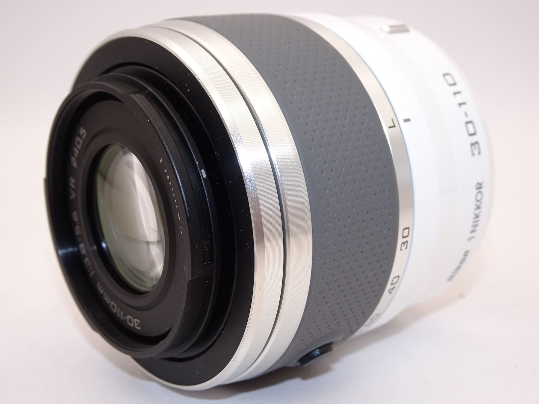 【外観特上級】Nikon 望遠ズームレンズ 1 NIKKOR VR 30-110mm f/3.8-5.6 ホワイト ニコンCXフォーマット専用