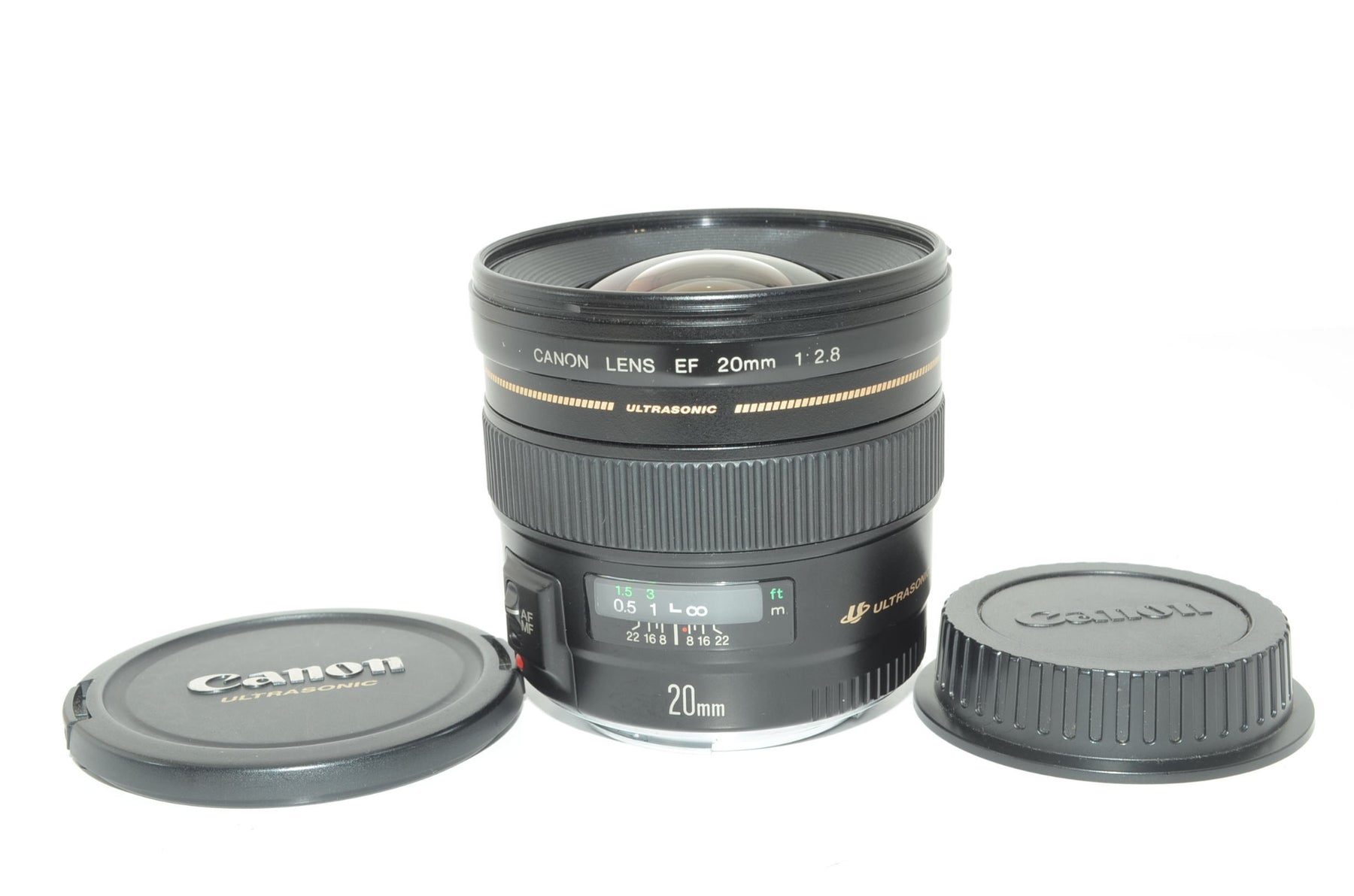 【外観特上級】Canon 単焦点レンズ EF20mm F2.8 USM フルサイズ対応