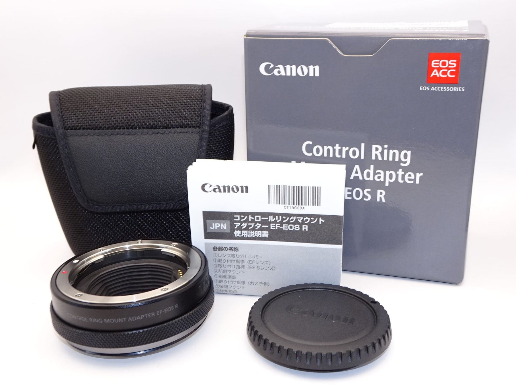 【外観特上級】Canon コントロールリングマウントアダプター EF-EOS R EOSR対応