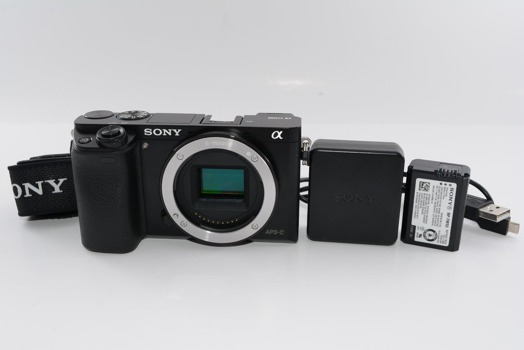 【外観特上級】SONY ミラーレス一眼 α6000 ボディ ブラック ILCE-6000 B