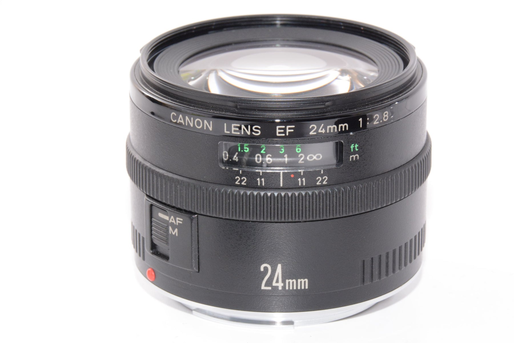 【外観特上級】Canon 単焦点広角レンズ EF24mm F2.8 フルサイズ対応