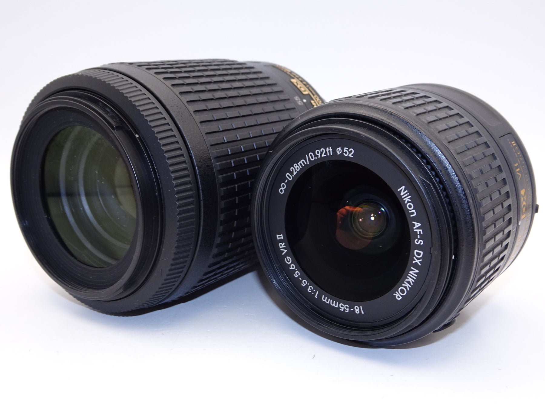 【外観並級】Nikon デジタル一眼レフカメラ D3300 ダブルズームキット ブラック D3300WZBK