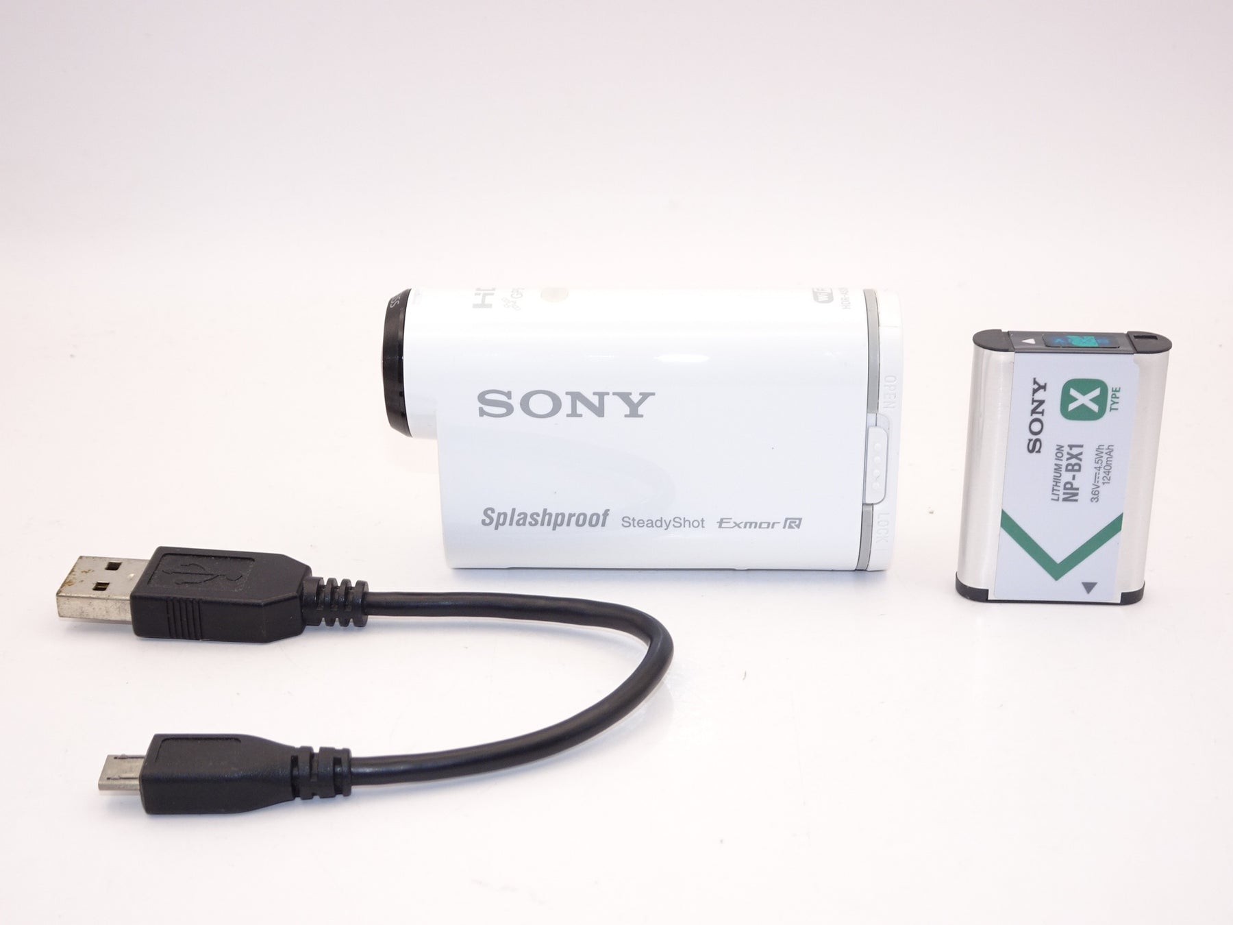 【外観特上級】SONY HDウェアラブルカメラ AS200V アクションカム HDR-AS200V