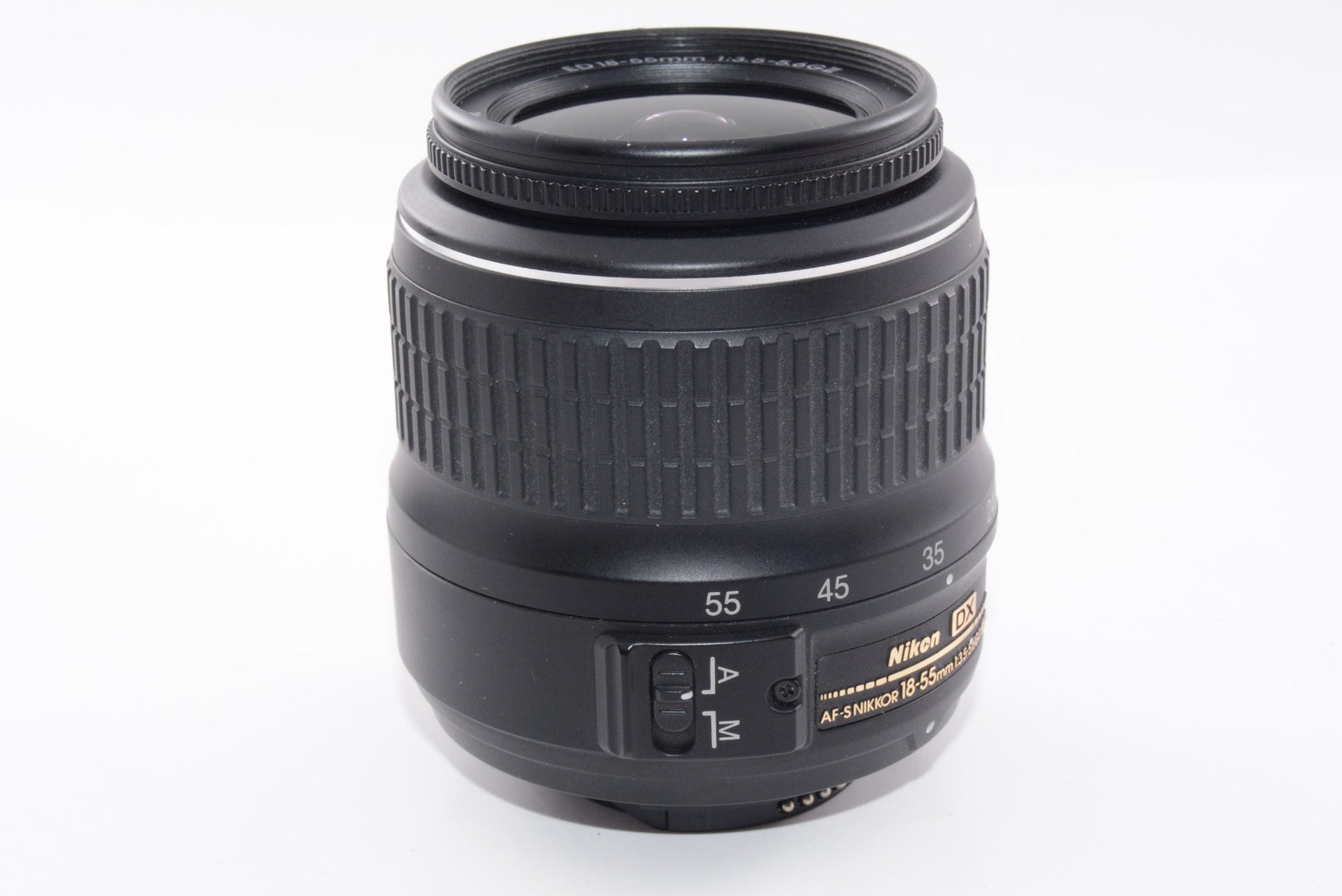 【外観特上級】Nikon 標準ズームレンズ AF-S DX Zoom Nikkor ED 18-55mm f/3.5-5.6 G II ブラック