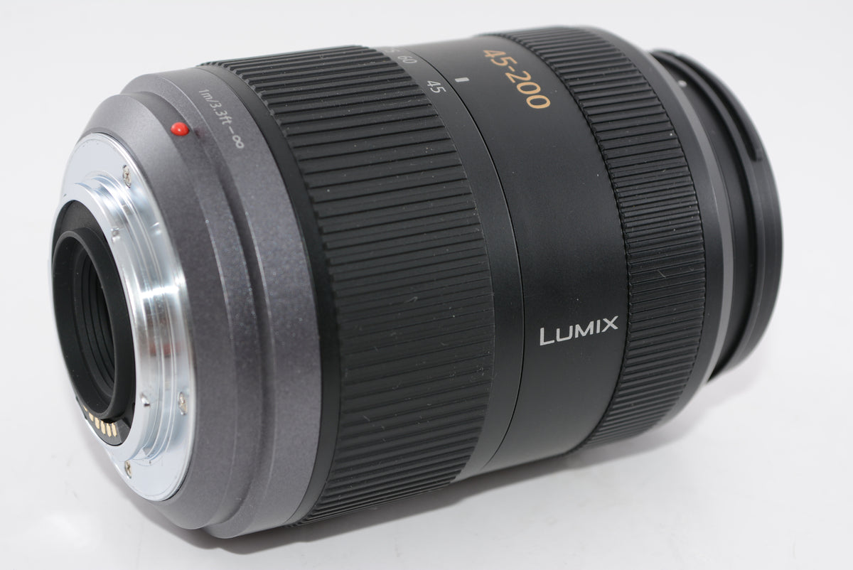 【外観特上級】パナソニック ルミックス G VARIO 45-200mm/F4.0-5.6/MEGA O.I.S. H-FS045200